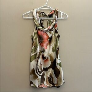 🌟 3/$30. Floral Sleeveless Women's Top - Multicolor